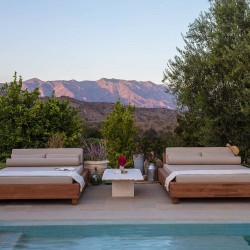 Aurora Serisi Mermer Sehpa