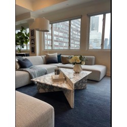 Stella Serisi Mermer Sehpa