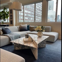 Stella Serisi Mermer Sehpa