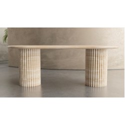 Big Lyra Serisi Mermer Masa